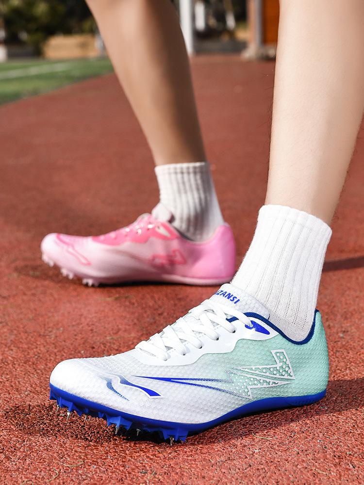 

Спортивная обувь для бега Шиповки для легкой атлетики Семь шипов Профессиональные Студенты Вступительные экзамены в старшую школу Спринт Прыжки в длину Экзамен по физкультуре Соревнования 45