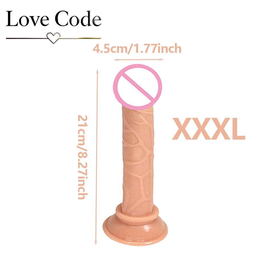 Transparent Dildo Suction Cup Jelly Dick Women Sex Toys Soft Masturbators Penis
