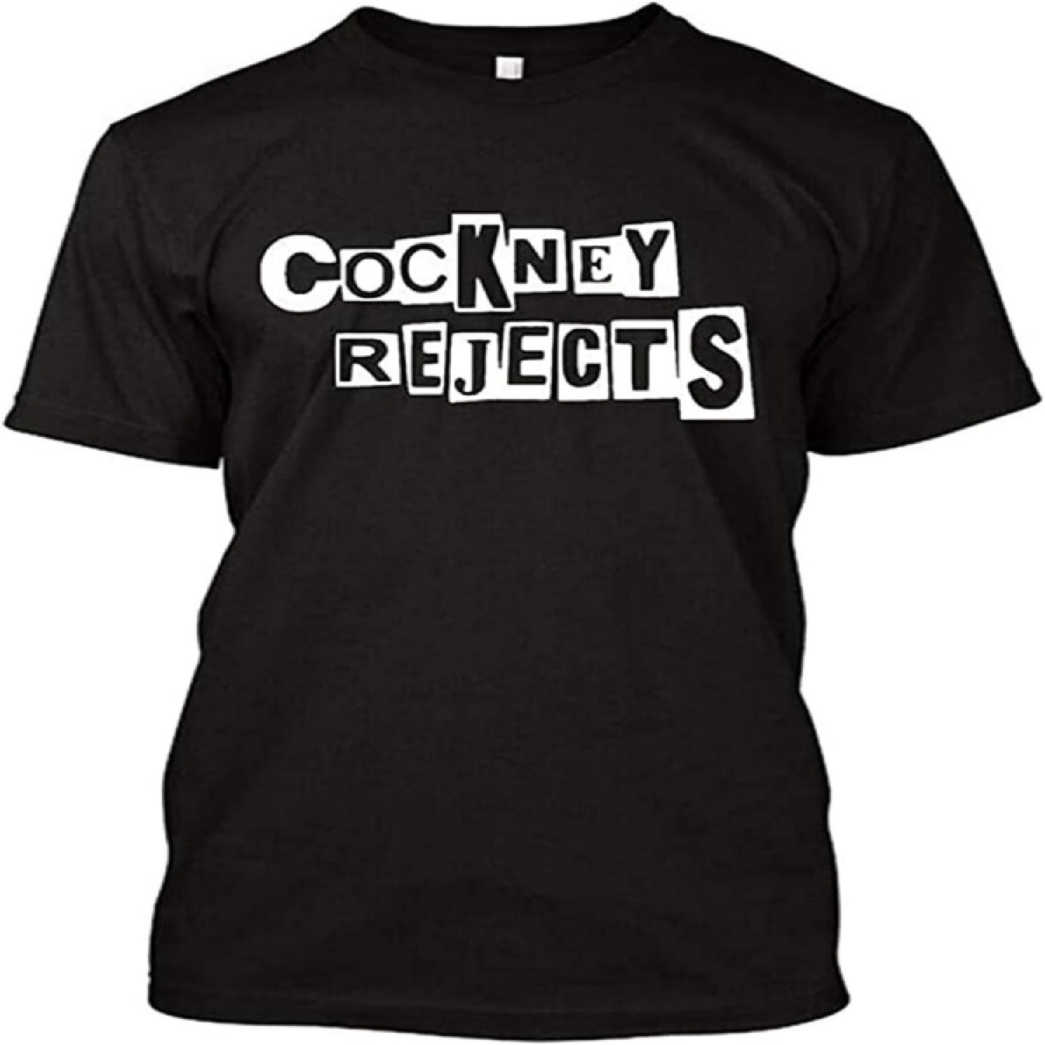 PizzaFaners Cockney Rejects Oi ! Punk Rock Men T-Shirt Graphic Unisex Black Tee Shirt XXXXXL разноцветный
