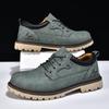 Men's Shoes Middle Help Tooling Boots Autumn High Top Martin Boots Tooling Shoes Boots Men's Tooling Short Boots