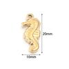 2Pcs Stainless Steel Marine Animal Pendant Dolphin Starfish Shell Shape Charms For Jewelry Making DIY Fashion Necklace Earrings