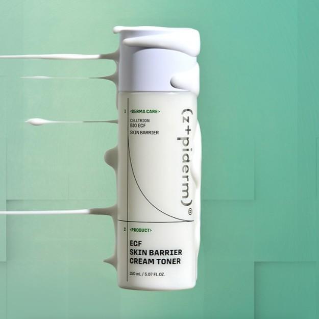 Z+piderm Celltrion EGF Crema Esencia Barrera Cutánea Tónico Fluido Cuidado Reafirmante y Reparador 150ml zipiderm