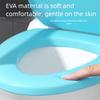 Couvercle de toilette en EVA souple Épaissi Chauffant de salle de bain Accessoires de siège Coussin de siège de toilette Grande flexibilité