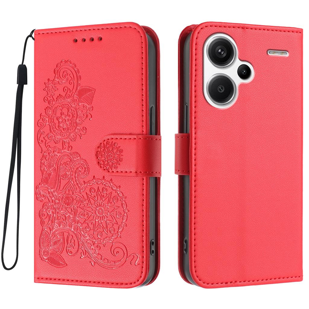 Pentru Xiaomi Redmi Note 13 Pro+ 5G Huse de Telefon Mandala Floare Piele Portofel Husă Mobilă cu Curea