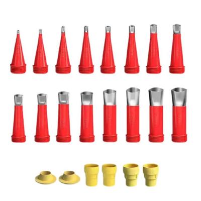 22Pcs Caulking Nozzle Set Sealing Nozzle for Sealant Application On Multiple Surfaces