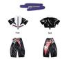 Trendy Jazz Dance Costume: Shiny Jacket and Pants Suit for Girls - Perfect for Street Dance Performances.