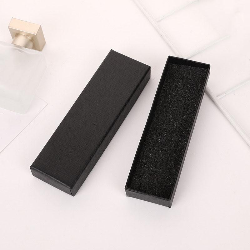 

WTEMPO 20PCS 2*4*13CM Rectangular Black Gift Boxes Necklace Bookmark Pen Presents Packaging Boxes 20pcs чёрный