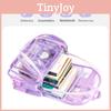 Transparent Jelly Backpack For Girls And Boys Pvc School Bag With Large Capacity For Kids And Teens