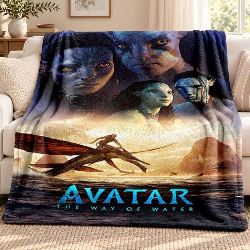 Avatar blanket Flannel Blanket Soft Cozy Plush Throw for Sofa Bed Lightweight Home Decoration Outdoor camping