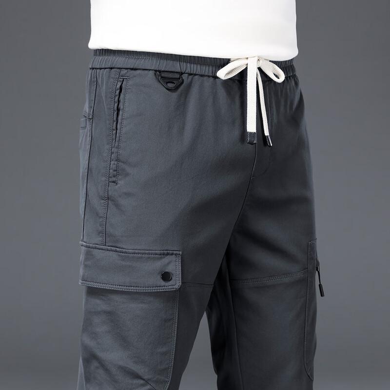 Jeep Men's Summer Casual Cargo Jogger Pants