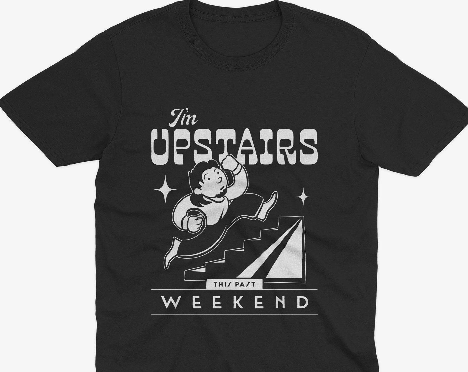 Theo Von I m Upstairs T-Shirt, This Past Weekend, Rat King T-Shirt, Theo Von T-Shirt, Theo Von Gang Gang, Theo Von Podcast Joe Rogan, XL