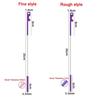 Dual-head Design Silicone Straw Brush 26cm Extended Version Bottle Brush  Feeding Bottle