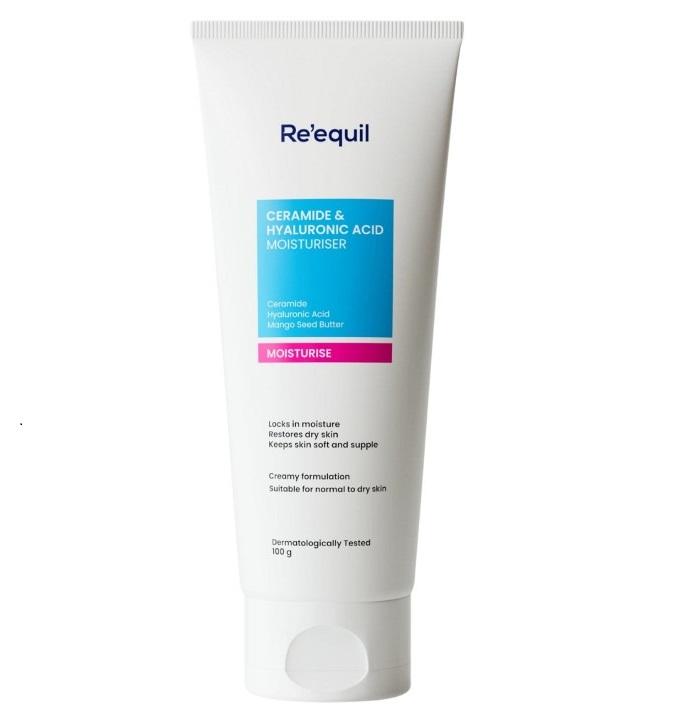 Unisex Ceramide & Hyaluronic Acid Moisturiser For Normal To Dry Skin 100 ml