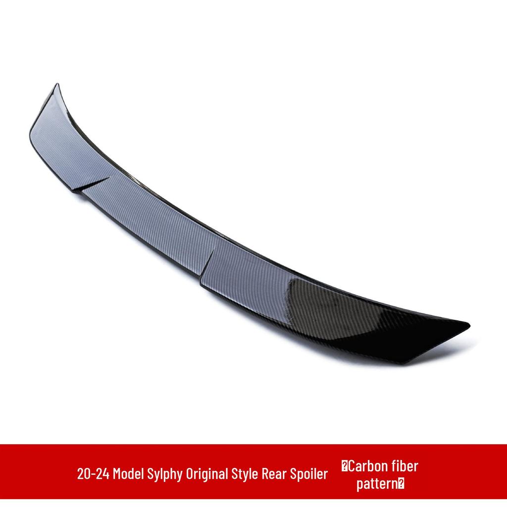 Συμβατό Body Kit 14ης Γενιάς Sylphy: Εμπρόσθιο Χείλος, Πλαϊνά Μαρσπιέ, Πίσω Αεροτομή, Πίσω Χείλος, Γωνία Εμπρός Προφυλακτήρα.