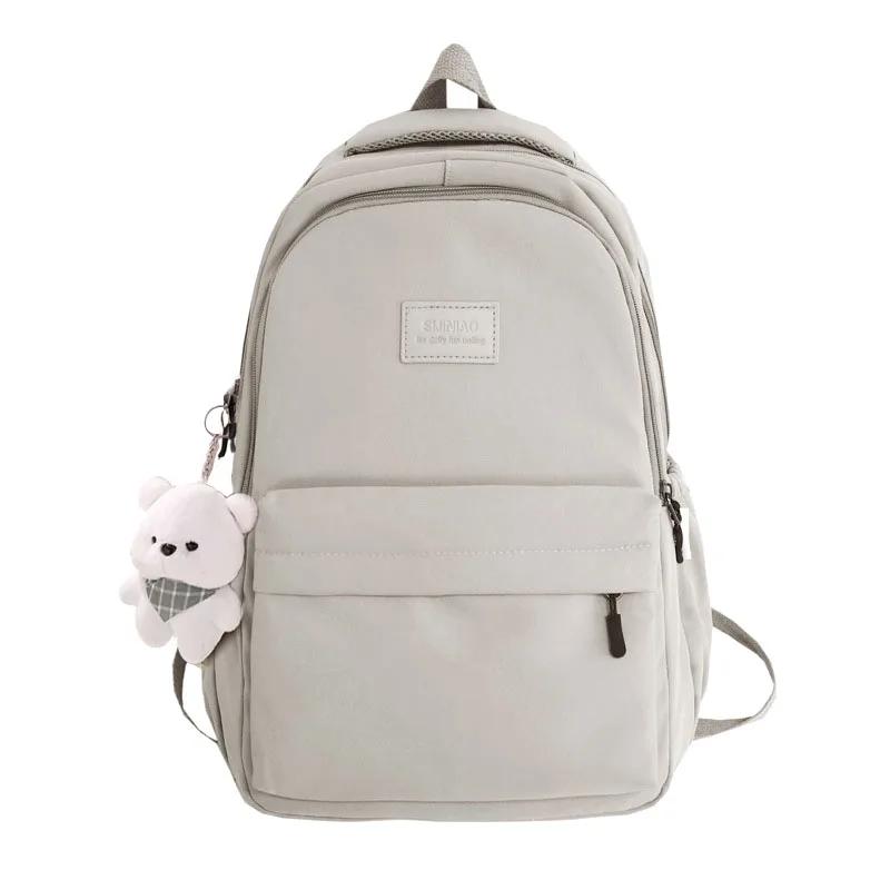 Kids Bag Female Fashion Lady High Capacity Waterproof College Backpack Trendy Girls Laptop School Bags Cute Girl Travel Book Bag
