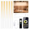 Colors Dimmable CCT LED Light Bar Strip 2700K-6500K 48CM Aluminium Tube Bluetooth APP Control For Under Cabinet Kitchen Lighting