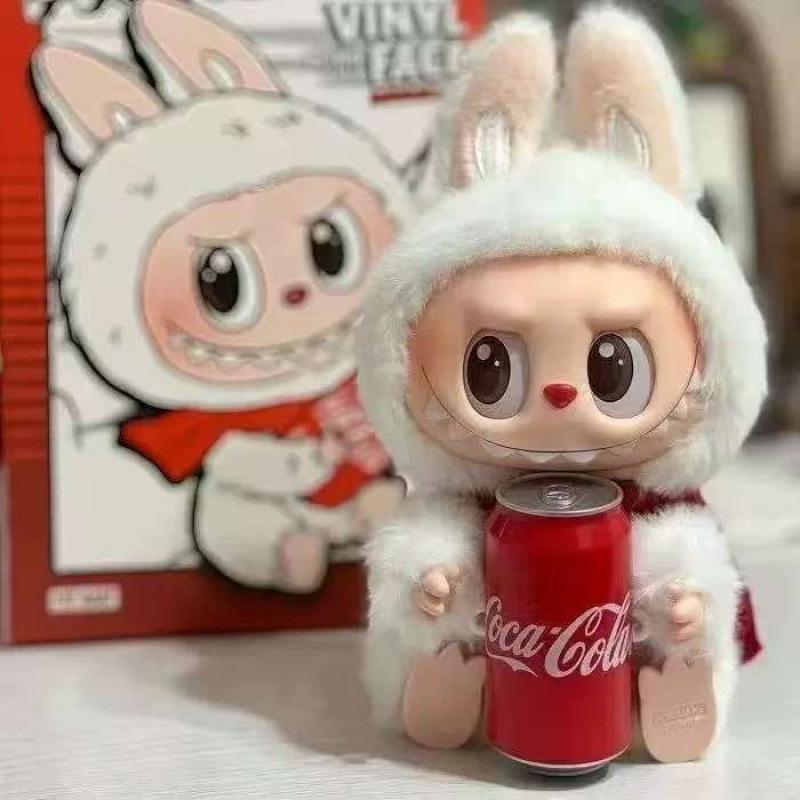Cola Labubu 3rd Gen Heartbeat Macaron Series Enamel Blind Box Plush Toy Figure