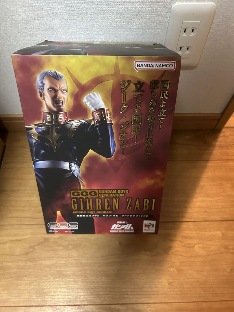 

[USED] GGG Ghihren Zabi Mobile Suit Gundam Art Graphics Completed Figure