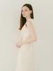 SPERONE WOMEN Minimal Belted Dress (Ivory)