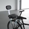 Miękkie Tylne Siedzisko Rowerowe Fotelik Dziecięcy na Rower z Oparciem z Uchwytem Podłokietnik Podnóżek Pedały Akcesoria Części Rowerowe
