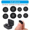 Silicone Ear Tip Wireless Earbuds Case for 4 Neck-mounted Earphones Eartip Anti-Slip Avoid Falling Offs