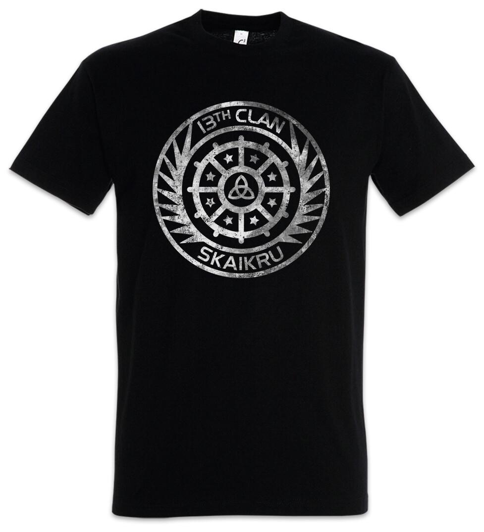 The Skaikru Clan Logo Herren T-Shirt Symbol 100 13th Clan 13. Klan The TV S