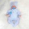 22" Real Life Reborn Dolls Baby Boy Newborn Realistic Soft Silicone Toys Vinyl