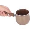 Non Stick Milk Pan, Enamel Milk Pan,Butter Warmer, Single Handle Coffee Warmer Boiling Pot Mini Milk Pan Aluminum Alloy Non Stick Anti Scalding for