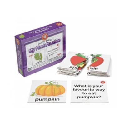 Apprendre peut être amusant Mon premier puzzle (Alimentation saine)