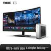 All-Aluminum Mini ITX Desktop Case with Integrated Graphics and DC Power Support