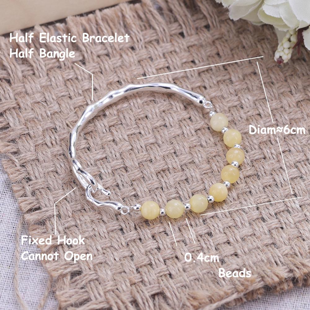 925 Silver Three-Layer Chain Circle Bracelet For Women Simple Exquisite Gift Wedding Accessories