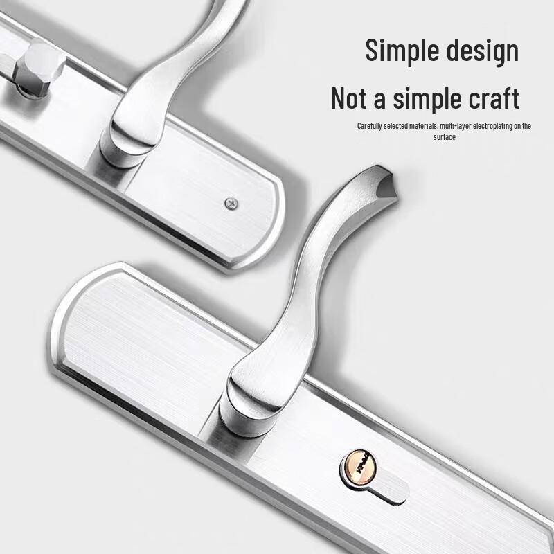 Adjustable Panel Stainless Steel Interior Door Lock