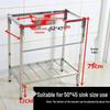 ZISIZ Stainless Steel Kitchen Sink Stand