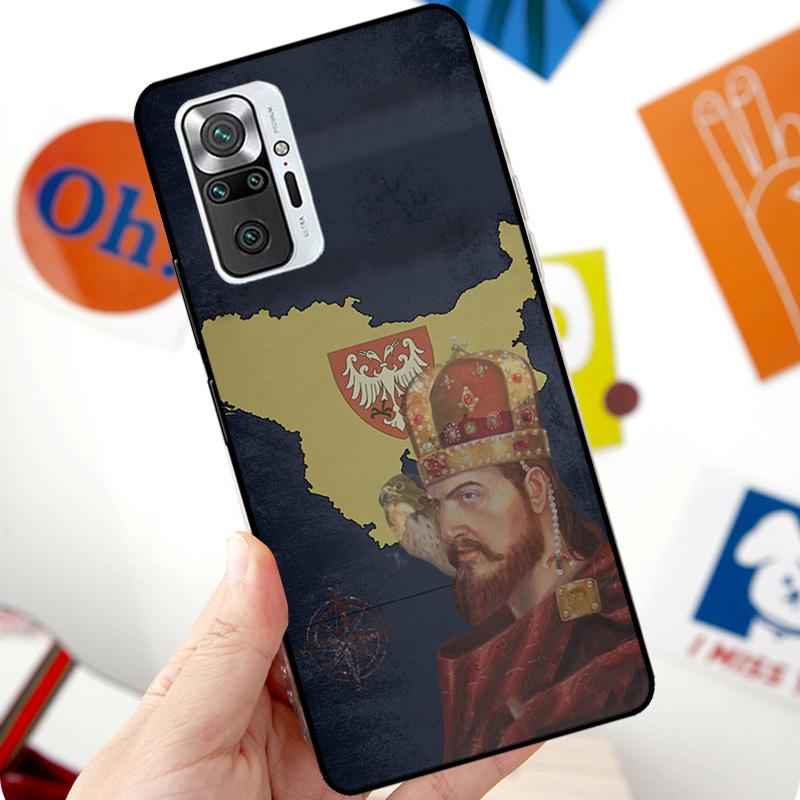 Flag of Serbia Serbian Case For Xiaomi Redmi Note 12 Pro 11 8 9 10 Pro 9S 10S 11S 12S Redmi 12C 10C 9C 10A Cover