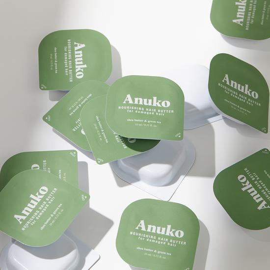 ANUKO Nourishing Hair Butter Damaged Hair Treatment 10ml X 9