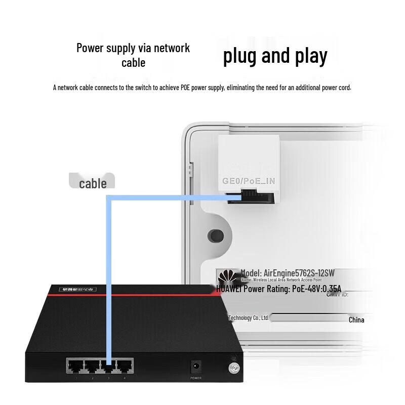 HUAWEI AirEngine 5762S-12SW Enterprise WiFi 6 Indoor AP