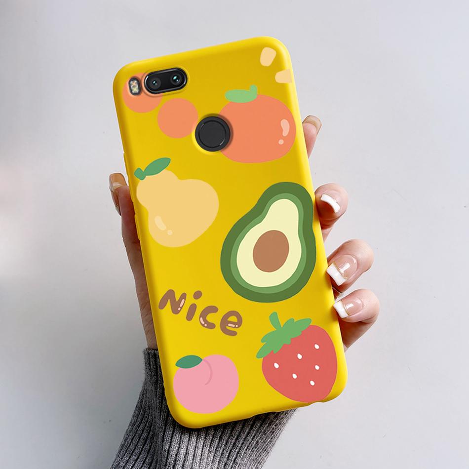 For Xiaomi Mi A1 Case Xiaomi Mi 5x Cute Bear Cartoon Frog Soft Silicone TPU Phone Back Cover Bumper For Xiaomi MiA1 Mi5X Fundas