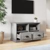 VidaXL Meuble TV sonoma gris 80x35x50 cm bois d'ingénierie 816286