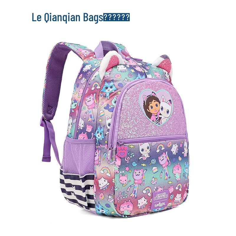 Australian Smiggle School Backpack: Large Capacity, Lightweight Casual Bag for Primary School Boys and Girls