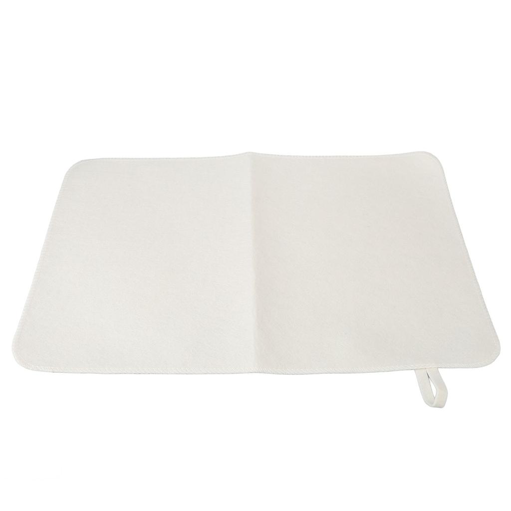 Sauna Felt Mat Water Absorption Soft Comfortable Sauna Bath Felt Cushion for Bathroom