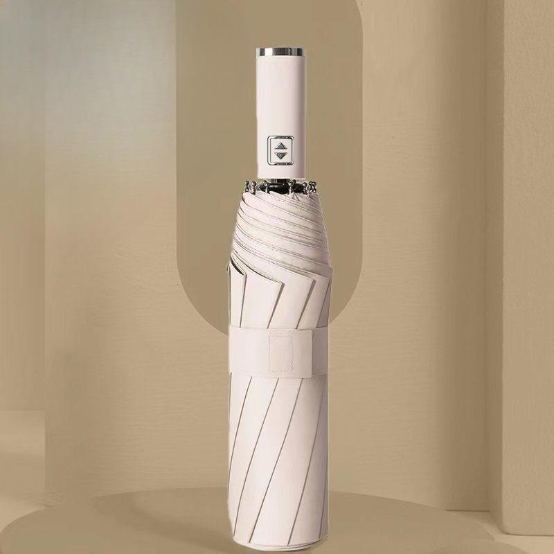 themed Automatic Folding Umbrella for Female Students, Korean - style Oversized Dual - use Sun and Rain Umbrella