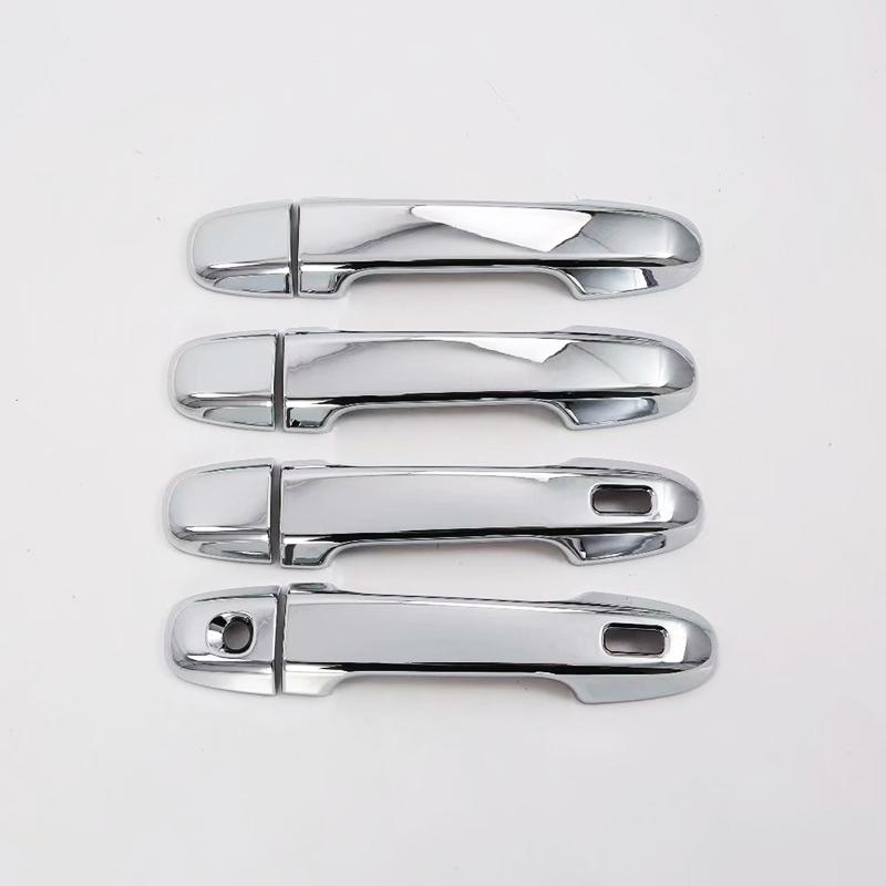 For TOYOTA Prius C AQUA Hybrid 2012- chrome silver Door Handle Cover Bezel Trim 2013 2014 2015 2016 2017 2018