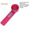 Precision Powder Scoop with Slide Funnel Mess-Free Measuring Spoon for Protein Coffee Detergent BPA-Free Plastic Portion Control Tool
