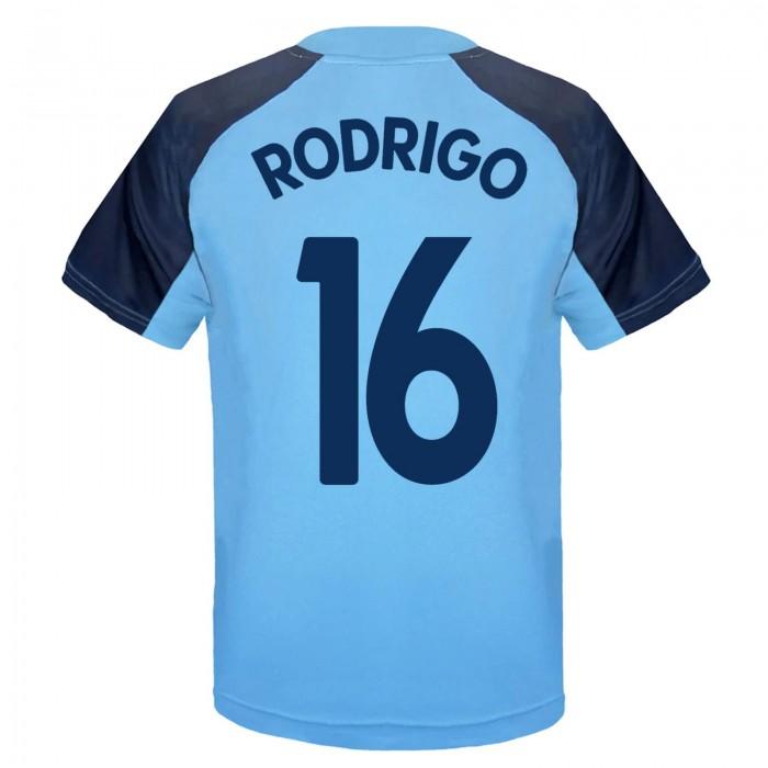 Manchester City FC Boys Rodrigo 16 Polyester T-Shirt