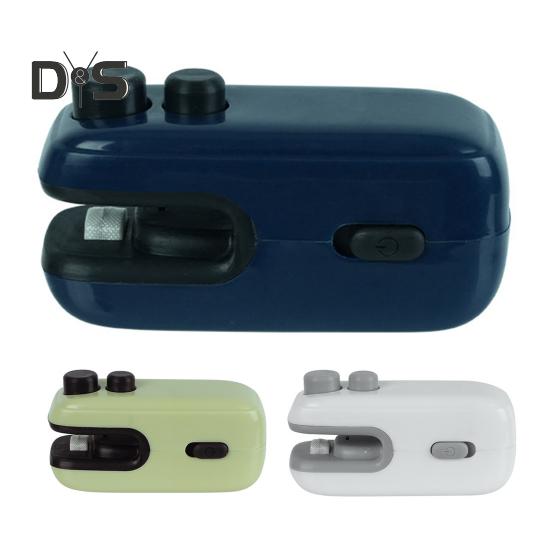 Mini sigillatrice e taglierina per sacchetti USB ricaricabile strumento di sigillatura a caldo per snack e verdure macchina sigillatrice per alimenti portatile e portatile