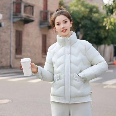 Short Cotton-padded Clothes Women's Stand-up Collar Bread Clothes Winter New Down Cotton-padded Clothes Women's Slim Cotton-padded Jackets