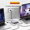 Switch Divisor de Red Gigabit RJ45 de 1 a 4