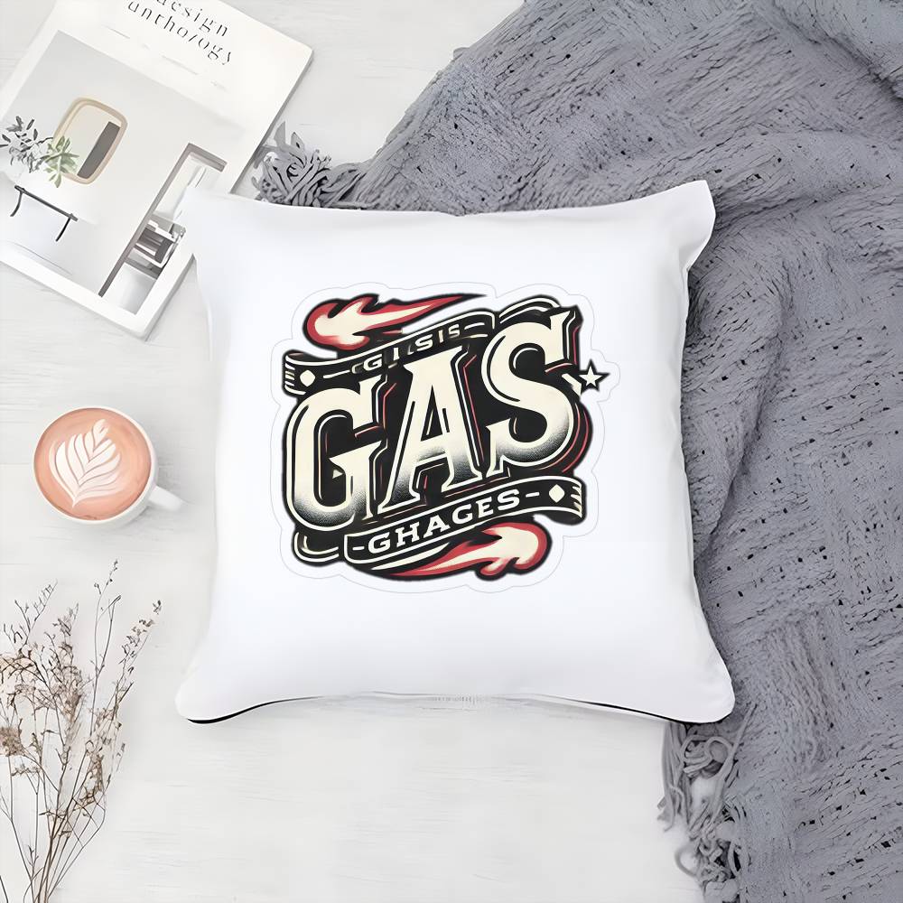 Motorcycle G-GasGas Pillow Case Printing Pillowcase Living Room Sofa Cushion Cover Bedroom Room Decor