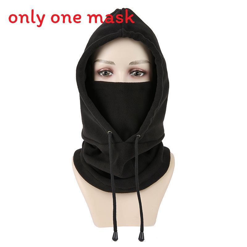 

Thermal Bike Mask With Polyester Fabric For Cold Weather Cycling Enthusiasts Black