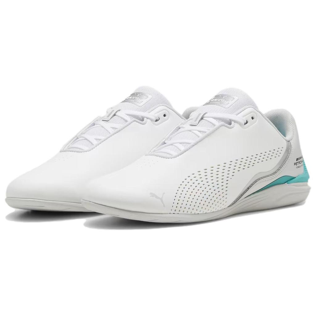 Mercedes-AMG Petronas F1 X Puma Drift Cat Decima White Sheen Green Unisex Sneakers 307196-08